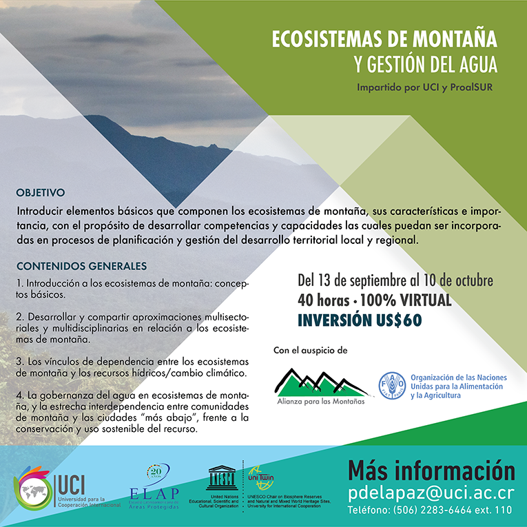 Mountain Ecosystems online course