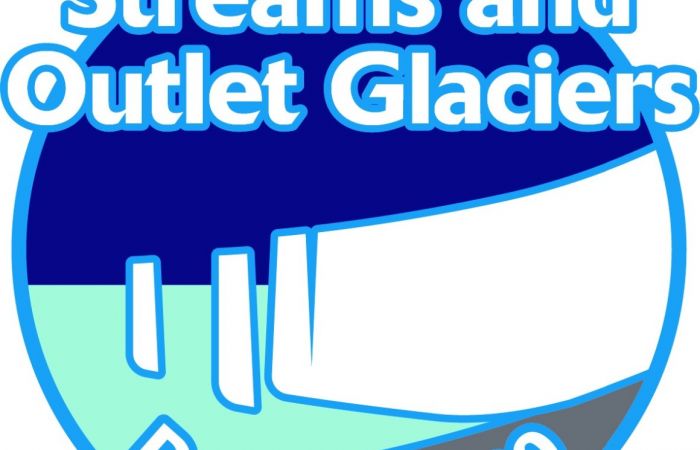 ice streams and outlet glaciers logo